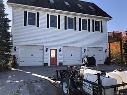 Exterior house cleaning in Yale Michigan
