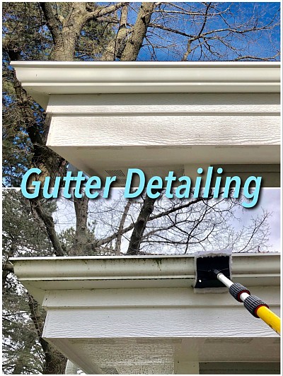 Gutter cleaning in croswell michigan