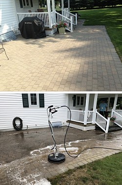 paver power washing in port sanilac michigan