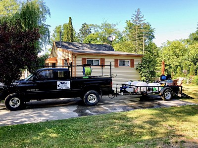 power washing in lexington michigan | Blue Water Soft Wash