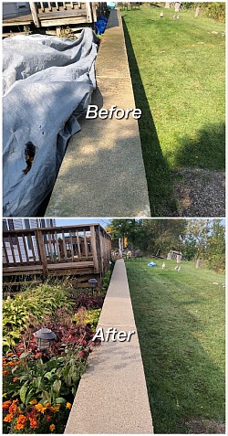 power wash concrete in harbor beach michigan