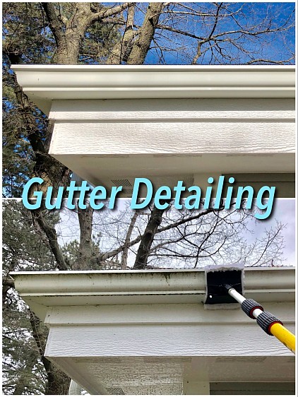 Gutter cleaning in croswell michigan